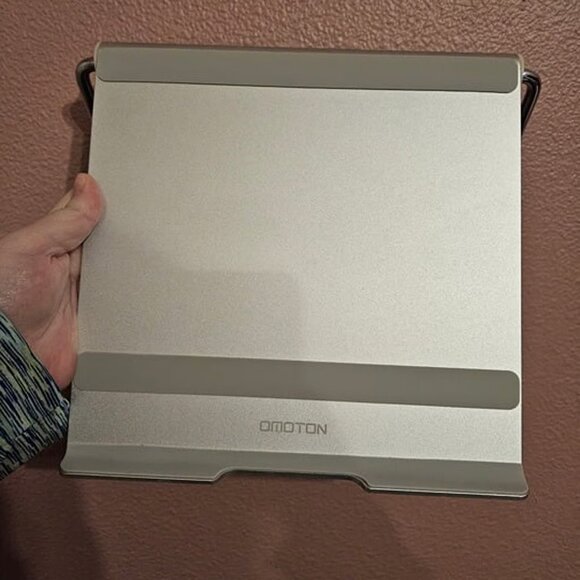 Adjustable Metal Silver Tablet Laptop Phone Stand Holder Accessories - Picture 2 of 7